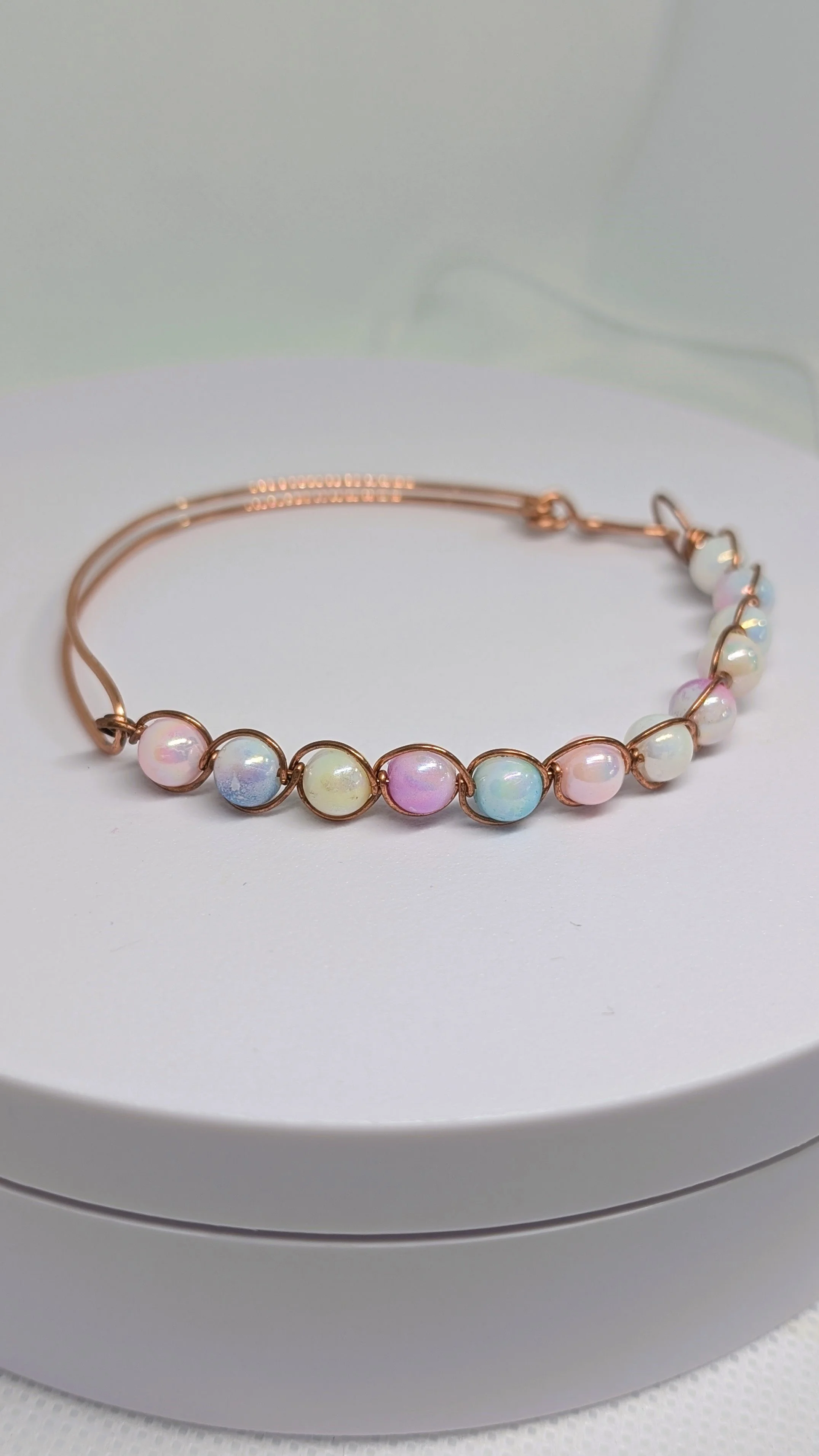 Mermaid Coloured Beads Bracelet